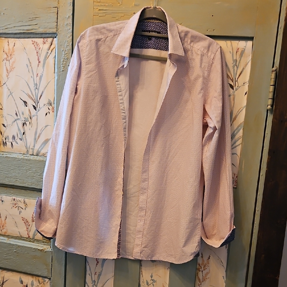 TED BAKER Men's Pink Dress Shirt